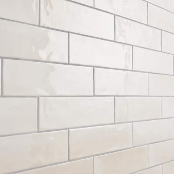 Dotelina　マルコ Daltile LuxeCraft Arteko Antique White 3 in. x 12 in. Glazed