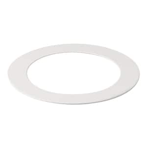 Direct-to-Ceiling 2.8 in. to 4 in. White Universal Goof Ring for Recessed Lights
