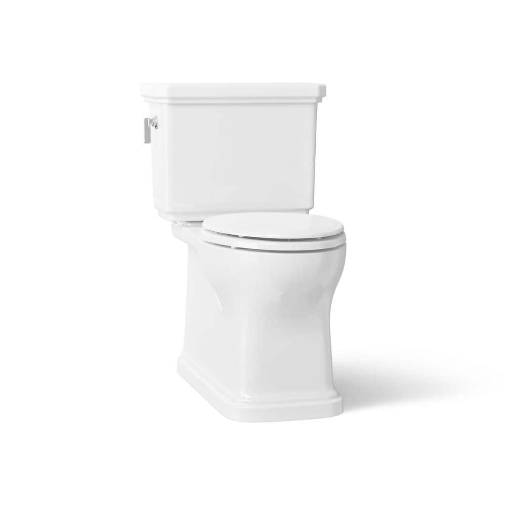 Claude by Studio McGee 12 in. 2-Piece 1.28 GPF Single Flush Elongated Toilet in White (Seat Not Included) price history on PriceWatchPro