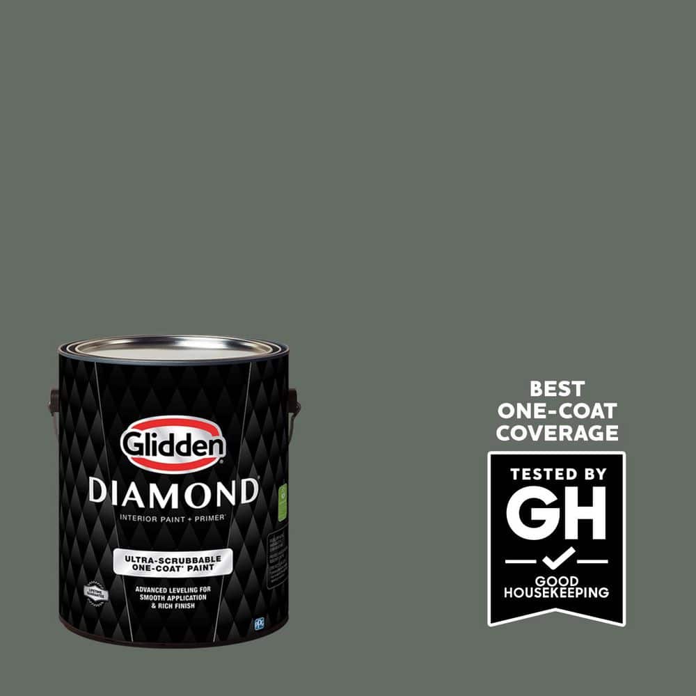 1 gal. PPG1033-6 Gunmetal Gray Flat Interior Paint with Primer price history on PriceWatchPro