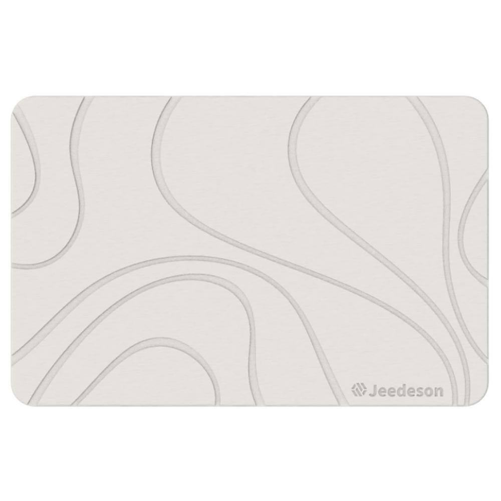 Have a question about Vsmile 15.4 in. x 23.6 in. Stone Bath Mat, Diatomaceous Earth Bathroom Mat ...