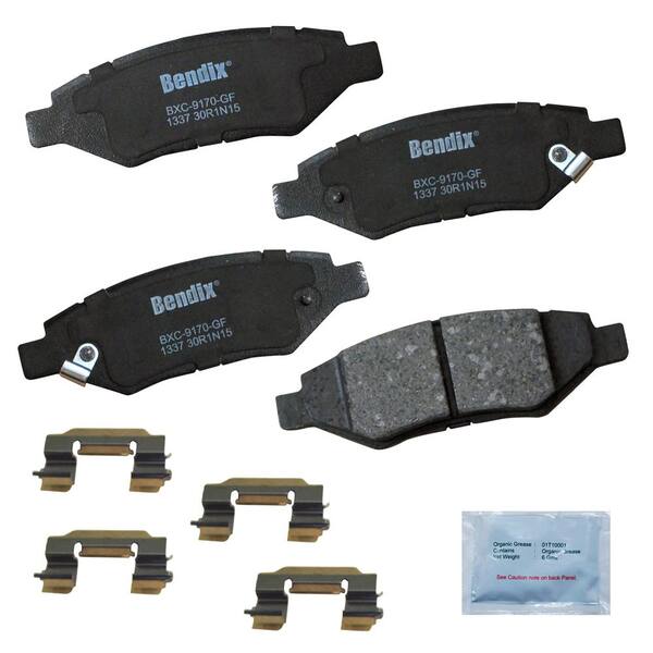 Bendix Premium Copper Free Disc Brake Pad Set CFC1337 - The Home Depot