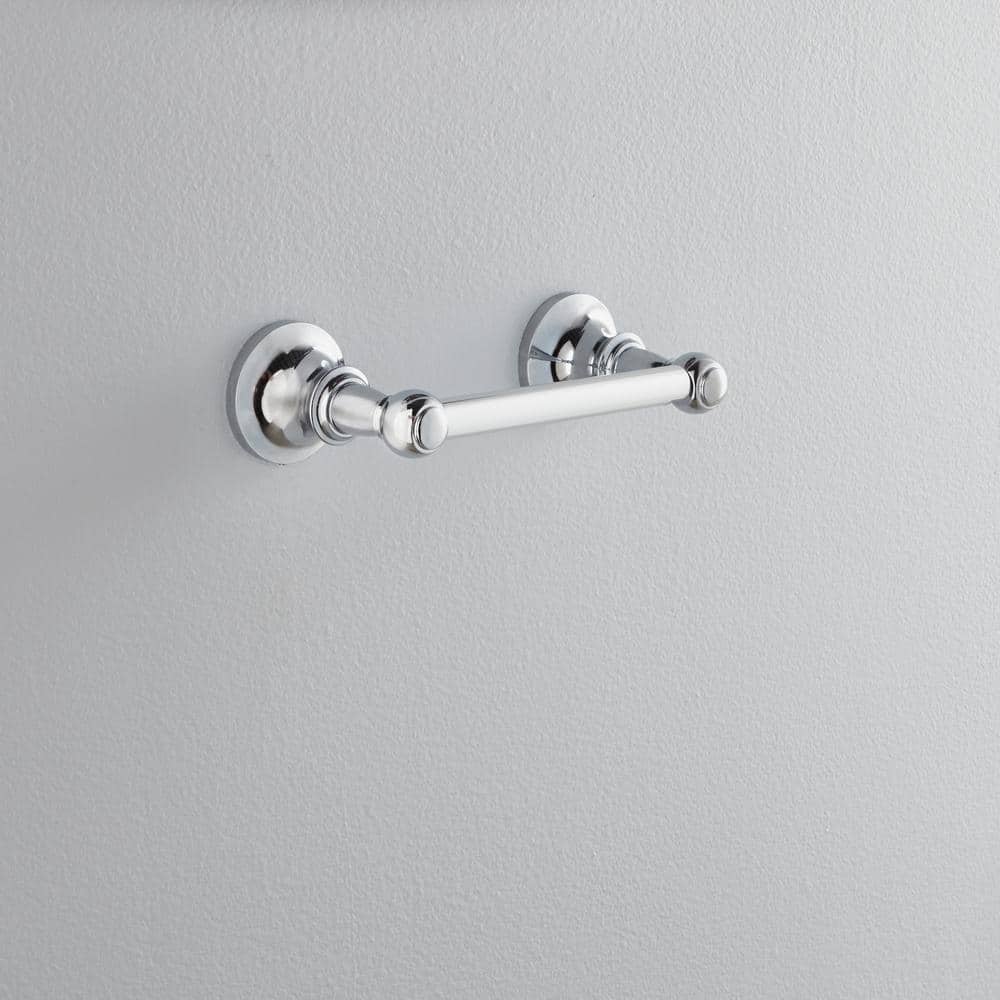 Vale Distressed Bronze Double Post Pivoting Toilet Paper Holder
