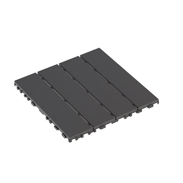 Plastic Interlocking Decking Tiles, 44-Packs of Terrace Decking Plastic Interlocking Decking Tiles, 44-Packs of Terrace Decking