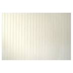 3/16 in. x 48 in. x 32 in. Pinetex White Wainscot Panel