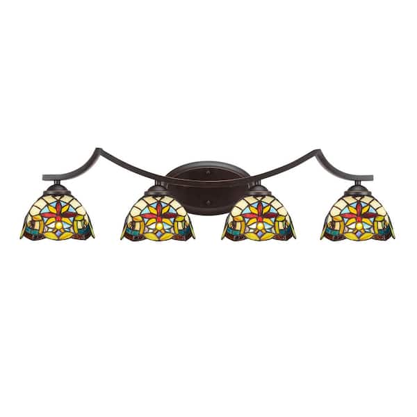 Unbranded Cleveland 8.5 in. 1-Light Dark Granite Vanity Light