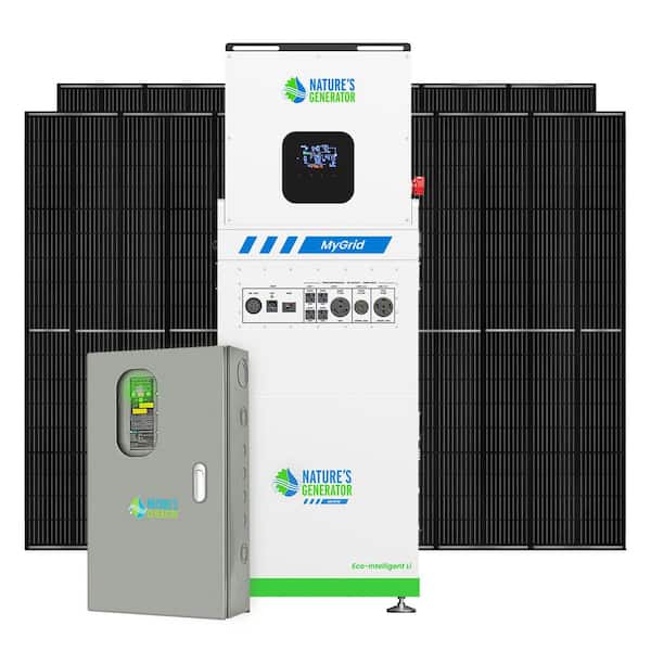 MyGrid 10K plus 4x 410-Watts Solar Panels (Rigid) plus 50A Automatic Transfer Switch
