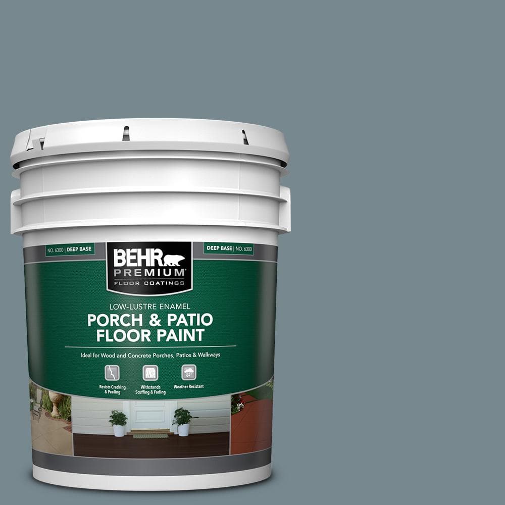 5 gal. #N470-5 Norwegian Blue Low-Lustre Enamel Interior/Exterior Porch and Patio Floor Paint price history on PriceWatchPro