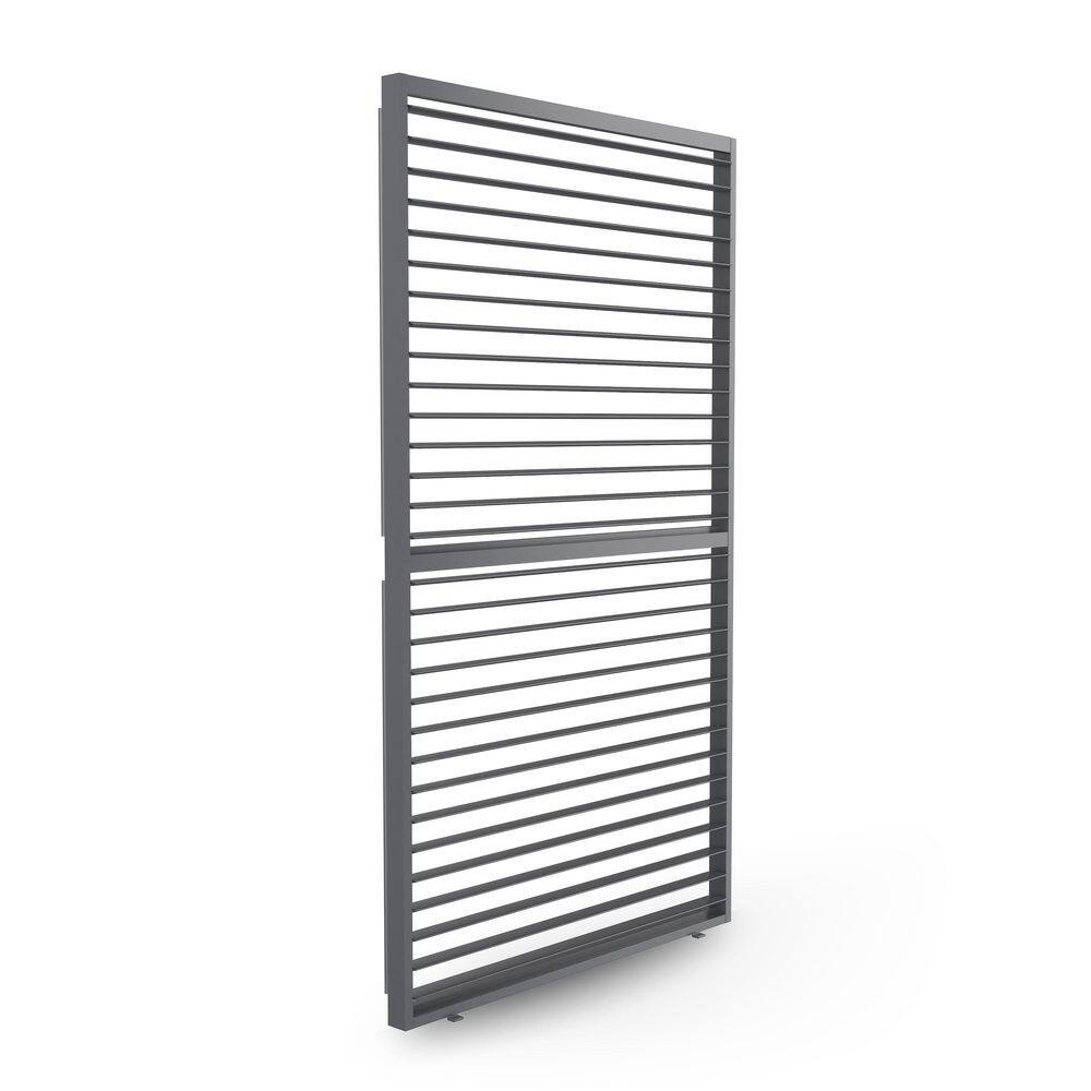 10 ft. Aluminum Pergola Privacy Wall Panel for Noble 10 ft. x 12 ft. Louvered Pergolas price history on PriceWatchPro