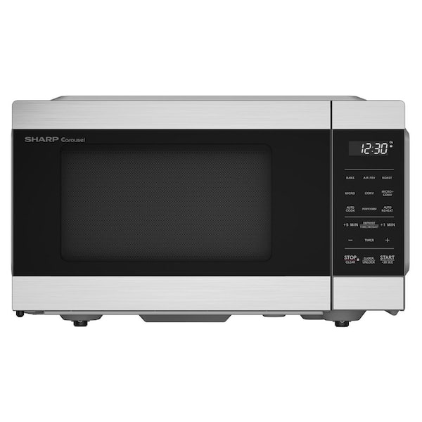 0.9 cu. ft. Electric 900-Watts Microwave in Stainless Steel with Air Fry