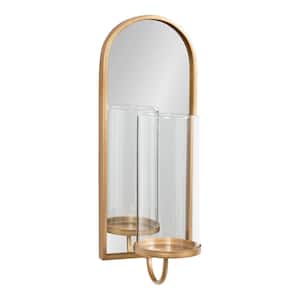 Ezerin Gold Candle Sconce