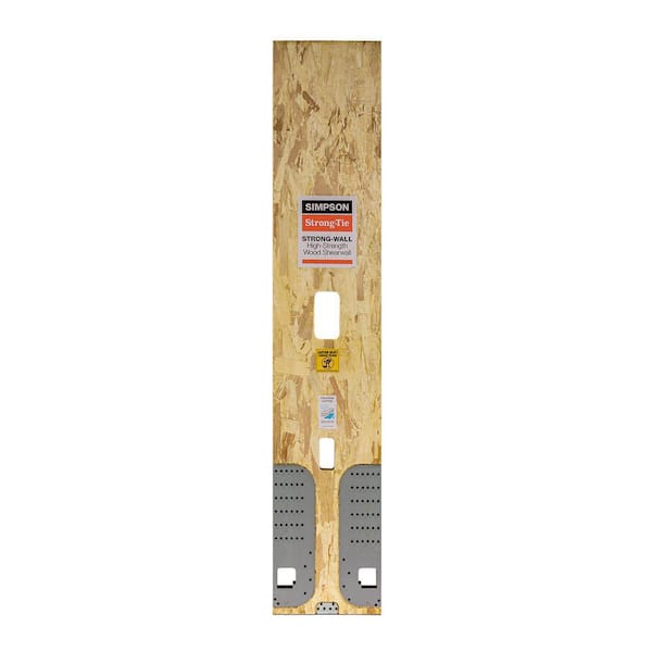 Simpson Strong-Tie 18 in. x 108 in. Strong-Wall High-Strength Wood Shearwall