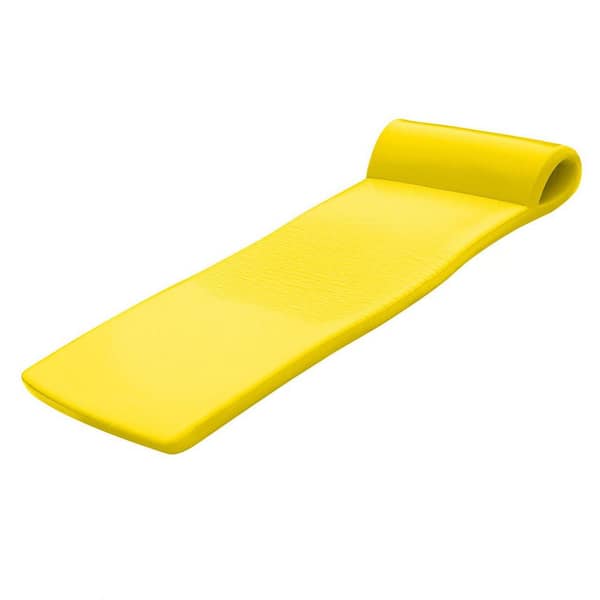 Super Soft Sunsation Pink and Yellow Foam Pool Float Loungers