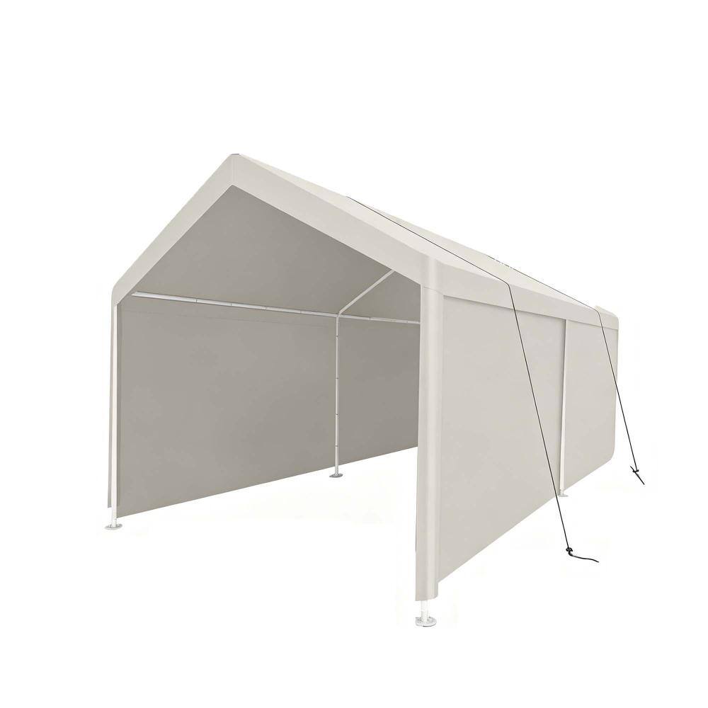 12 ft. x 20 ft. Portable Carport Garage Tent with Heavy Duty Metal Frame price history on PriceWatchPro