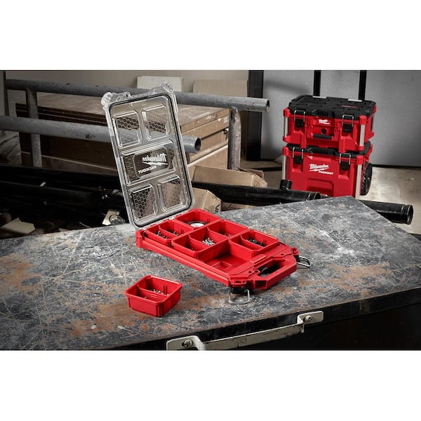 Milwaukee PACKOUT 5-Compartment Low-Profile Compact Small