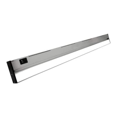 NUC-5 Series 40 in. Nickel Selectable LED Under Cabinet Light