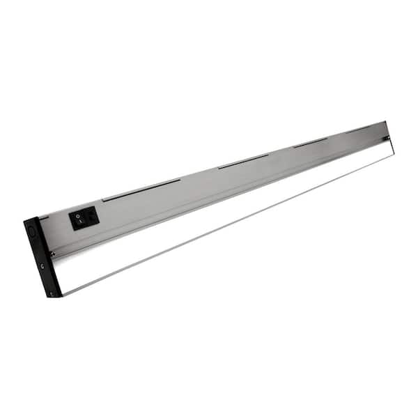 NICOR NUC-5 Series 40 in. Nickel Selectable LED Under Cabinet Light