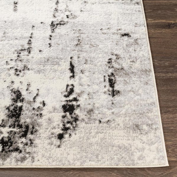 Rochella Medium Gray 7 ft. 10 in. x 10 ft. Area Rug
