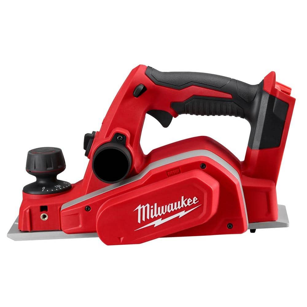 Milwaukee M18 18V Lithium-Ion Cordless 3-1/4 in. Planer (Tool-Only) 2623-20  The Home Depot