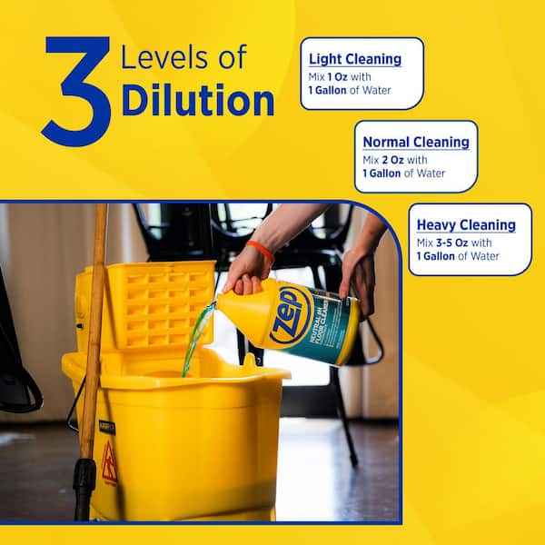 ZEP 1 Gal. Neutral Floor Cleaner ZUNEUT128 - The Home Depot