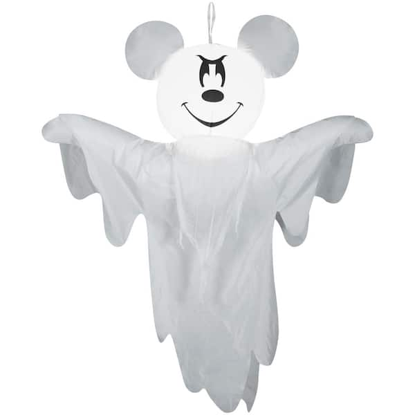 Disney top Gemmy 4ft Mickey Mouse Halloween Ghost Hanging Airblown Inflatable New