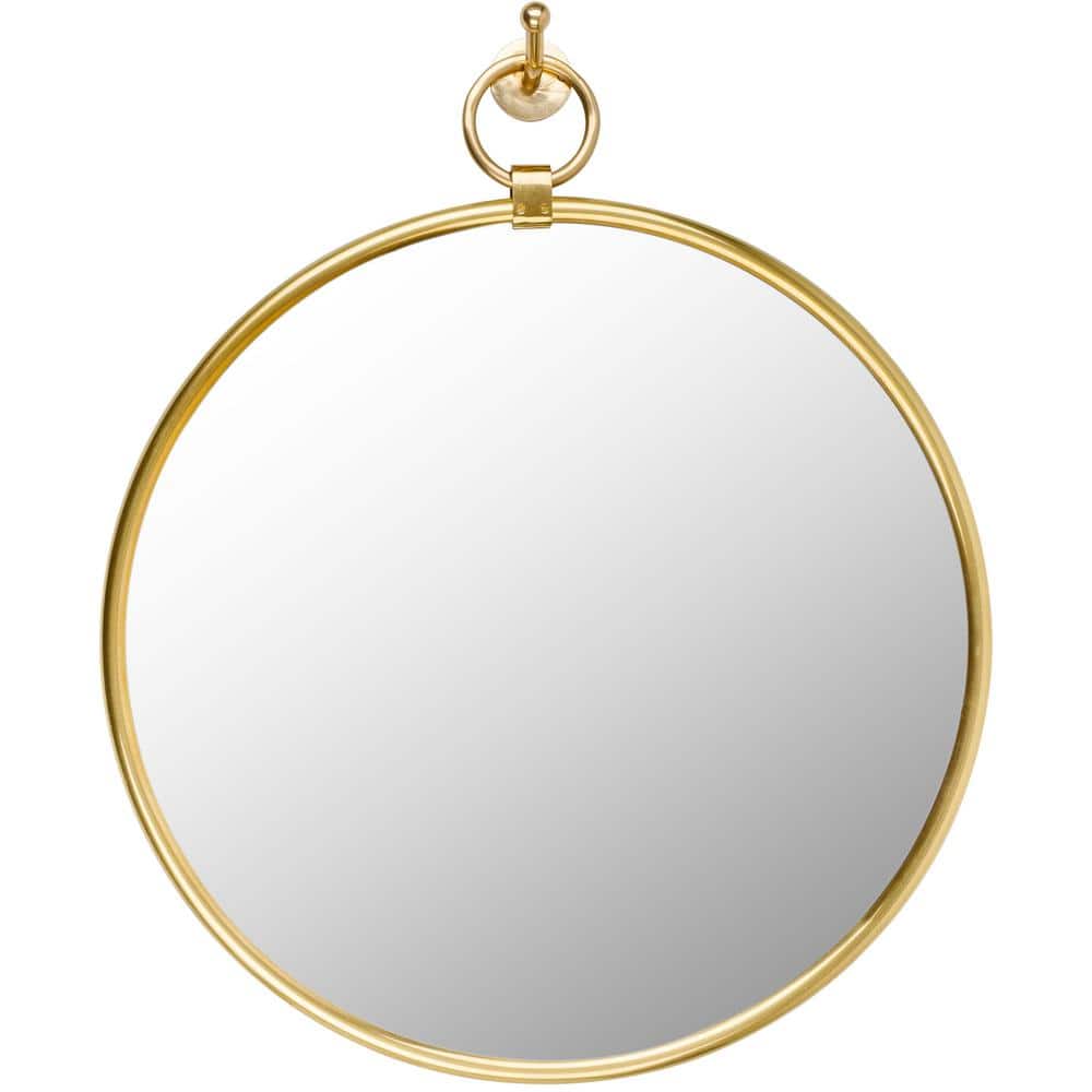 Zara 27 in. x 23 in. Gold/Silver Framed Decorative Mirror S00161076197