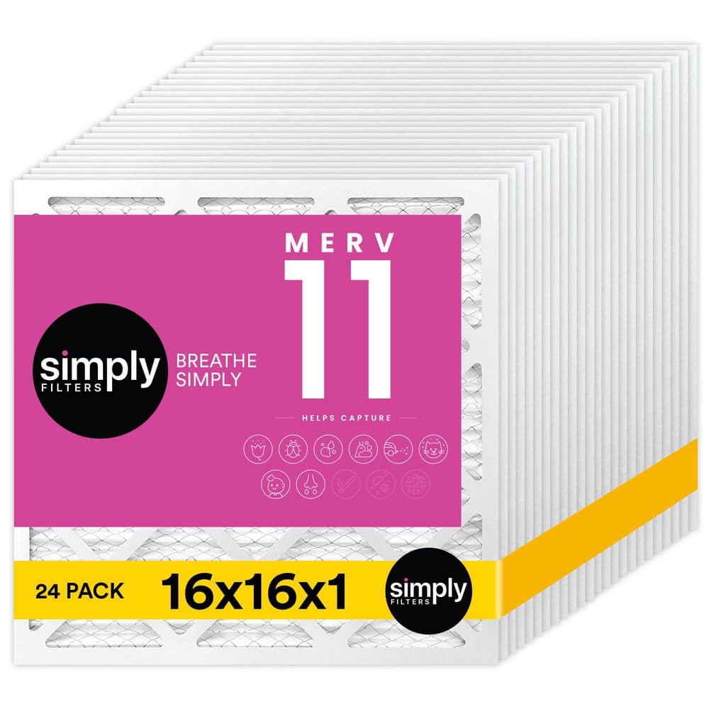 16 in. x 16 in. x 1 in. MERV 11 FPR 7-Pleated Furnace Air Filter (24-Pack) price history on PriceWatchPro