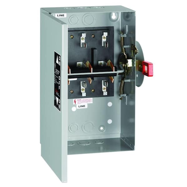 60 Amp 240V Non-Fused Indoor General-Duty Double-Throw Safety Switch (TC35322)