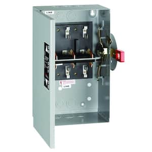 60 Amp 240-Volt Non-Fused Indoor General-Duty Double-Throw Safety Switch
