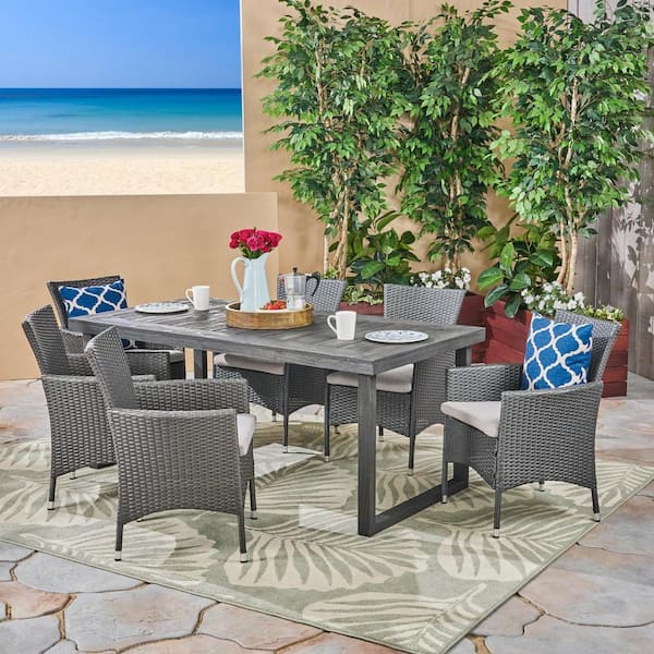 Beach House 6 Piece Dining Room Set With Bench
