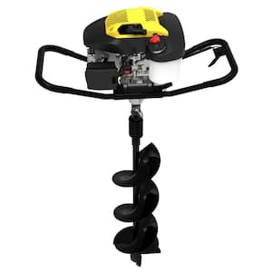53cc 4-Cycle Gas Powered 1-Man Earth Auger with 8 in. Bit