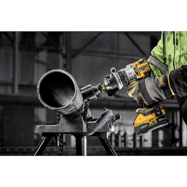 DEWALT - 20V XR Lithium-Ion Cordless Hammer Drill Kit with 8.0 Ah Battery, Charger and Kit Bag