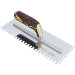 1/4 in. x 3/8 in. x 1/4 in. Stainless Steel Blade for Tile Square-Notch Trowel