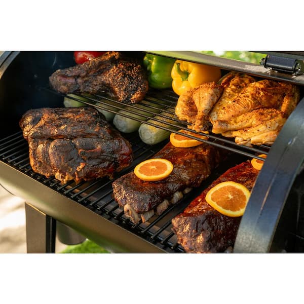Oakford 28A - 28 in. Pellet Grill Smoker in Black