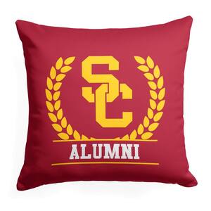 NCAA USC Alumnist Printed Throw Pillow
