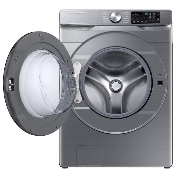 4.5 cu. ft. Smart High-Efficiency Front Load Washer in Platinum with Super Speed