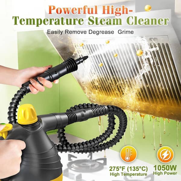 Handheld Corded Carpet Cleaner for Multi-Surface Cleaning in White