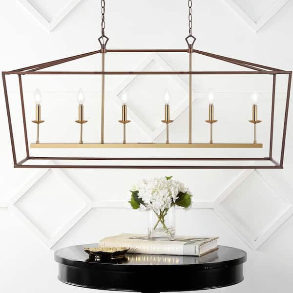 Illuminate in Style: Floral Crystal LED Chandelier - Vintage Brass  Neoclassical Lamp – arclightsdesign