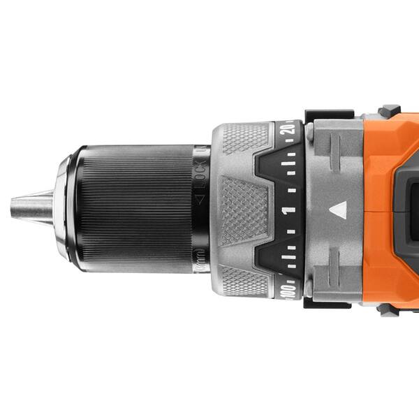 RIDGID - 18-Volt Lithium-Ion Cordless Brushless 1/2 in. Compact Hammer Drill with (2) 1.5 Ah Batteries and 18-Volt Charger