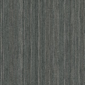 Intelligent Gray Commercial 24 in. x 24 Glue-Down Carpet Tile (20 Tiles/Case) 80 sq. ft.