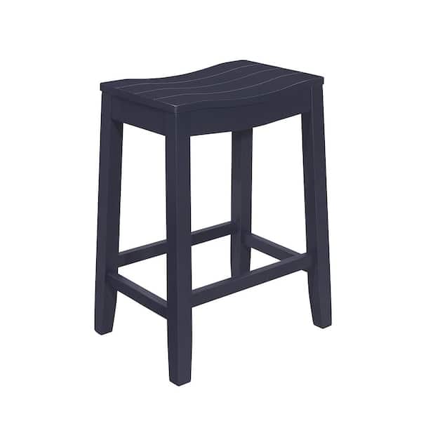 Fiddler 30 in. Navy Bar Stool