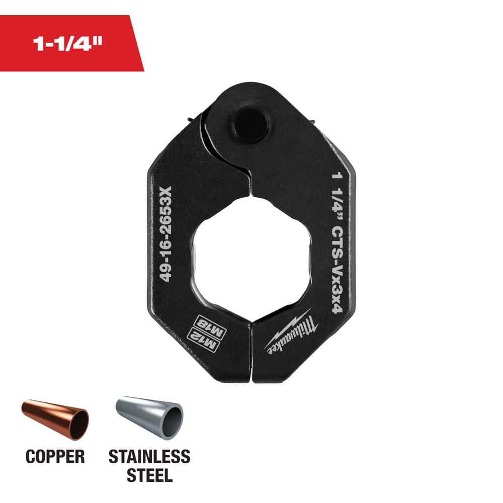 1-1/4 in. CTS-V Pivoting Press Ring for M18 & M12 FORCE LOGIC Press Tools price history on PriceWatchPro