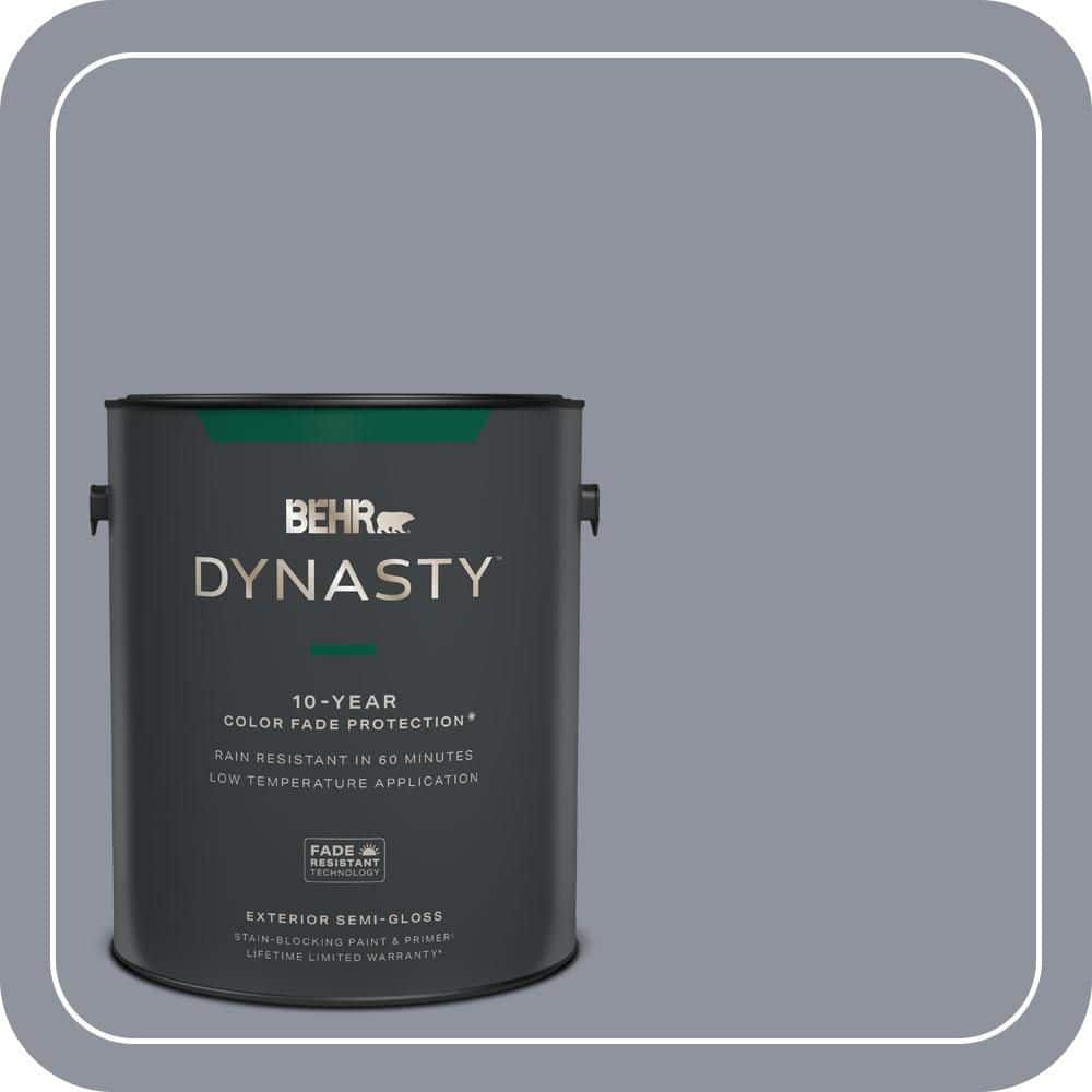 1 gal. Home Decorators Collection #HDC-AC-26A Lilac Fields Semi-Gloss Enamel Exterior Stain-Blocking Paint & Primer price history on PriceWatchPro
