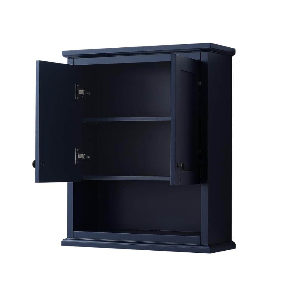 Avery White Solid Wood Wall-Mounted Bathroom Cabinet