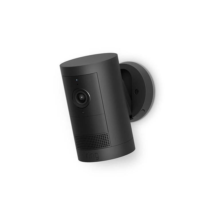 Ring Outdoor Cam Plus, Battery Security Camera with 2K Video, Low-Light Sight, and Mount-Anywhere Versatility - Black