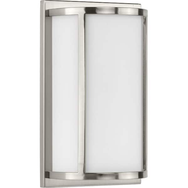 Progress Lighting Parkhurst Collection 2-Light Brushed Nickel Etched Glass New Traditional Wall Sconce