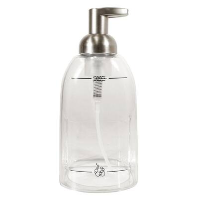 interDesign Sink Works Foaming Pump Caddy in Clear