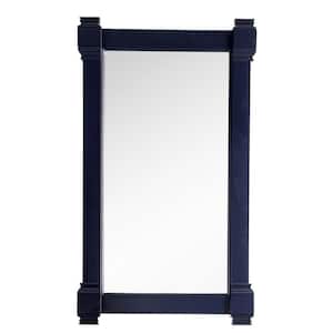 Brittany 21.7 in. W x 39.2 in. H Framed Rectangular Wall Mirror in Victory Blue