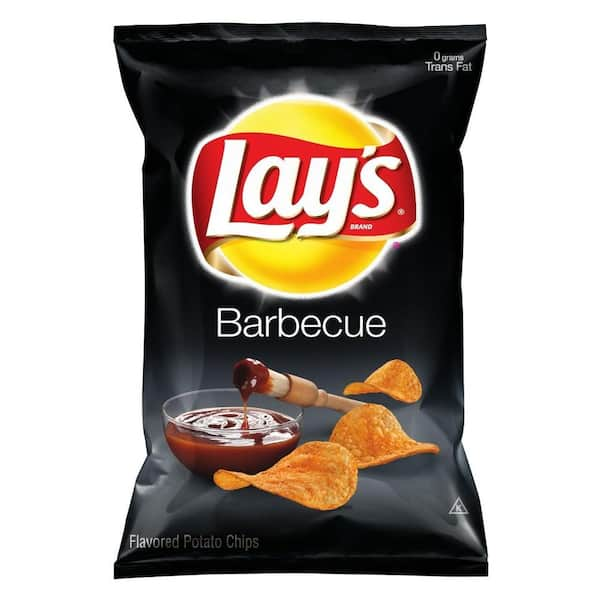 Lay's 2.625 oz. BBQ Potato Chips 147392 - The Home Depot