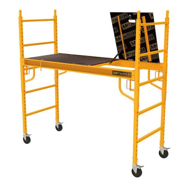 Safeclimb 6 ft. Baker Scaffold with Platform and Included Trap Door, 1250 lbs. Load Capacity